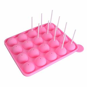 Warmbuy 20 Silicone Cake Pop Mold Tray With Sticks